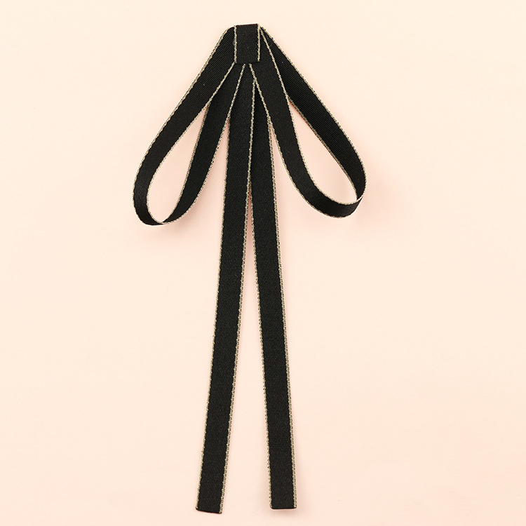 Kakla ziedu loku – universāls, korejiešu stils, satīna apdare, poliestera šķiedra, vienkrāsains raksts