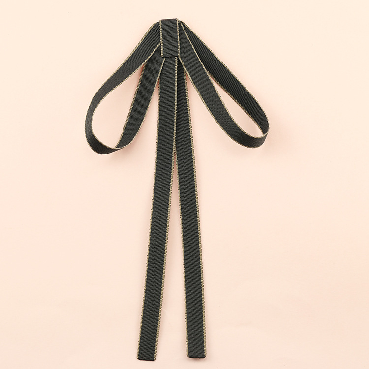 Kakla ziedu loku – universāls, korejiešu stils, satīna apdare, poliestera šķiedra, vienkrāsains raksts