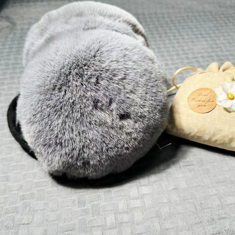 Zaštitnici za uši - plišani, karirani uzorak, unisex odrasli, zima i jesen, zadržavaju toplinu
