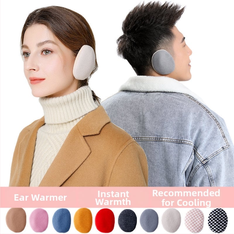 Ausų šilčiau iš norkų kailio, šilta, universalūs suaugusiems (žiema, pavasaris, ruduo)