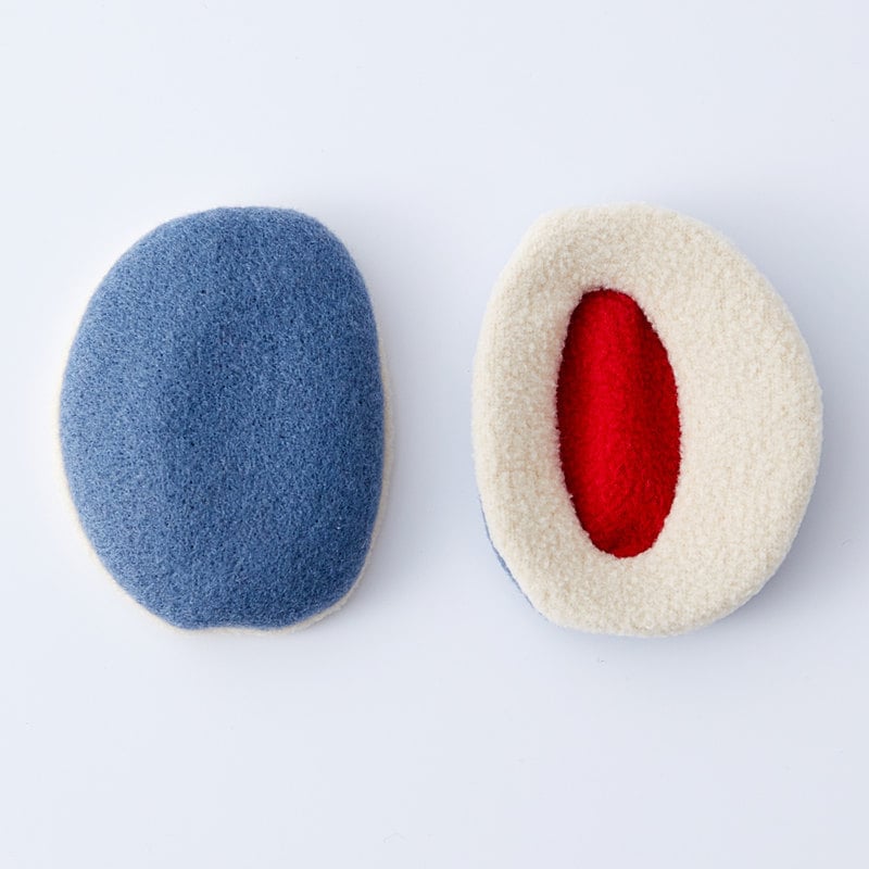 Ausų šilčiau iš norkų kailio, šilta, universalūs suaugusiems (žiema, pavasaris, ruduo)