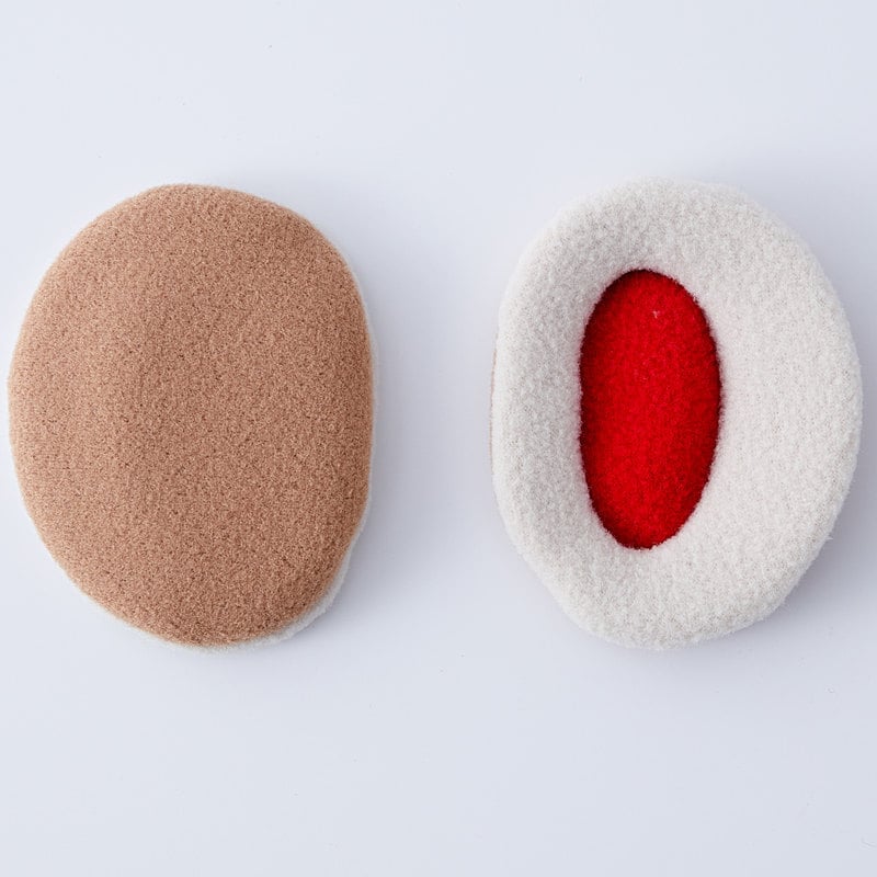 Ausų šilčiau iš norkų kailio, šilta, universalūs suaugusiems (žiema, pavasaris, ruduo)