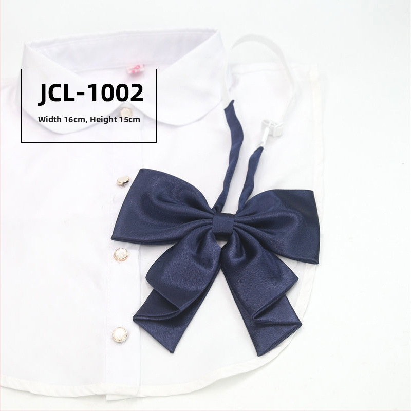 Sieviešu kakla papīonam uz kakla - šaušanas stila, ziedu mezgls, adītais materiāls, jūras uniformas aksesuārs, vasara 2024