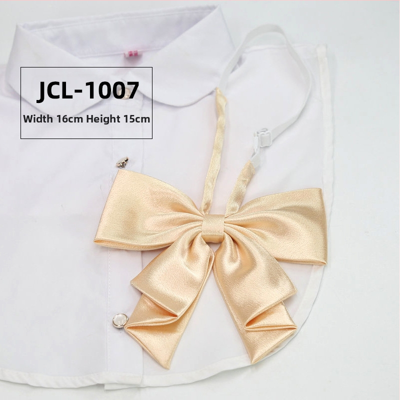 Sieviešu kakla papīonam uz kakla - šaušanas stila, ziedu mezgls, adītais materiāls, jūras uniformas aksesuārs, vasara 2024