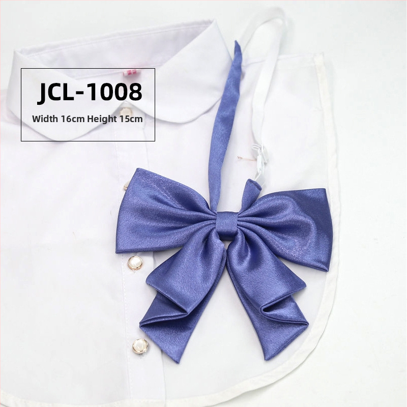 Sieviešu kakla papīonam uz kakla - šaušanas stila, ziedu mezgls, adītais materiāls, jūras uniformas aksesuārs, vasara 2024