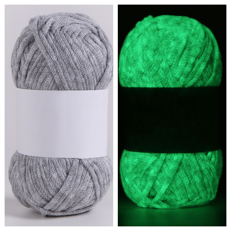 Fire luminoase pentru tricotat manual – Brand Prome; Proces de tors: imitare fină completă; Utilizare principală: tricotat manual