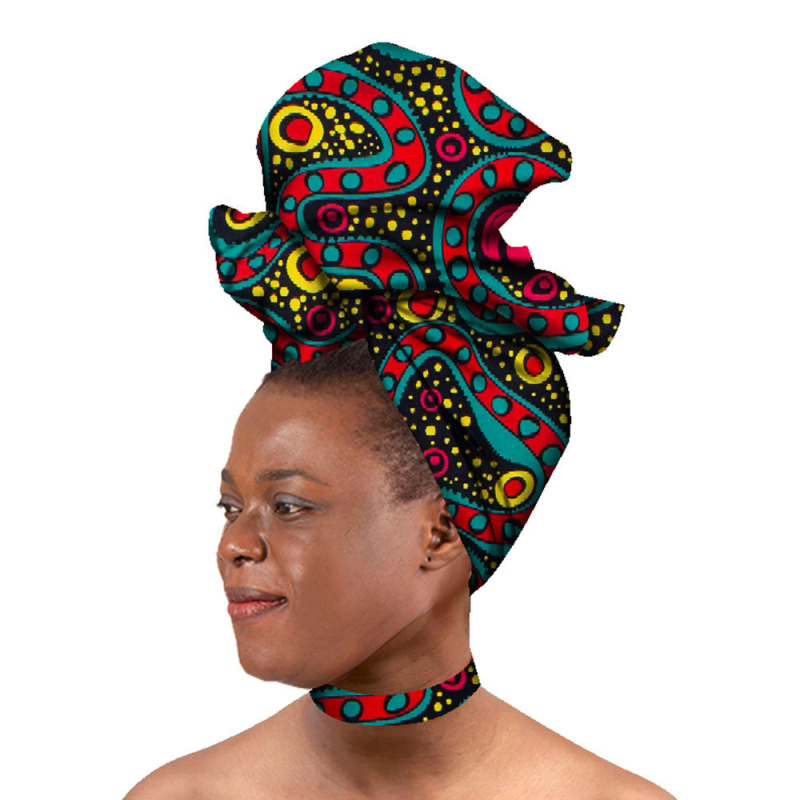 Bandă de cap din mătase, stil etnic — xiaohuagua | Ambalaj separat | Cadou: nunți