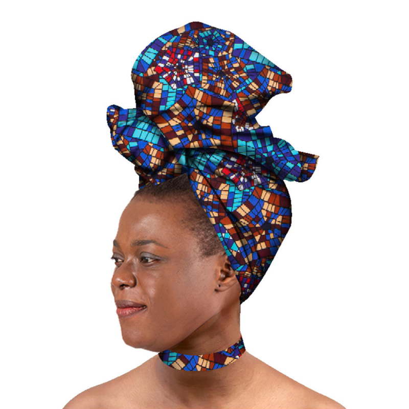 Bandă de cap din mătase, stil etnic — xiaohuagua | Ambalaj separat | Cadou: nunți