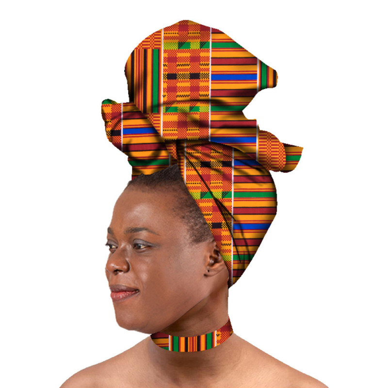 Bandă de cap din mătase, stil etnic — xiaohuagua | Ambalaj separat | Cadou: nunți