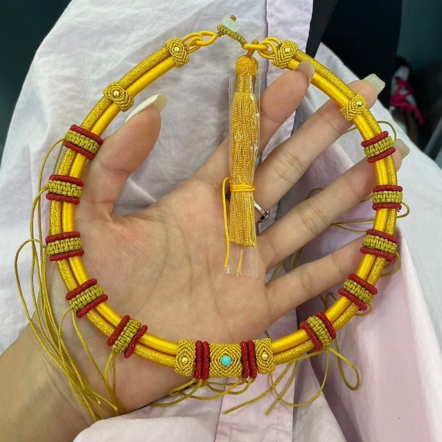 Vaikų vėrinys iš vielos, etninis stilius, U formos, O grandinė, daugiasluoksnis