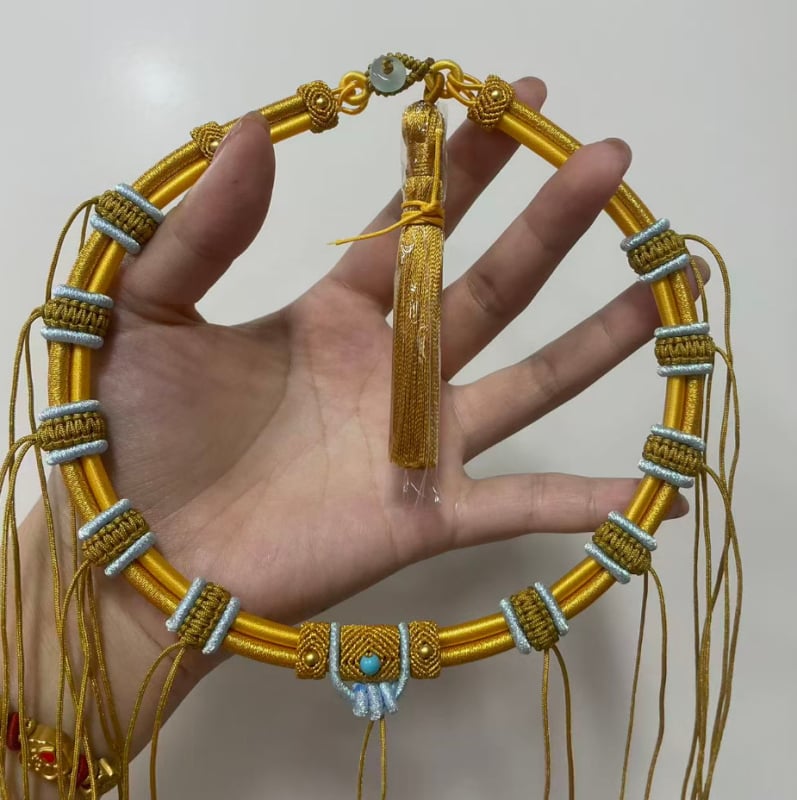 Vaikų vėrinys iš vielos, etninis stilius, U formos, O grandinė, daugiasluoksnis