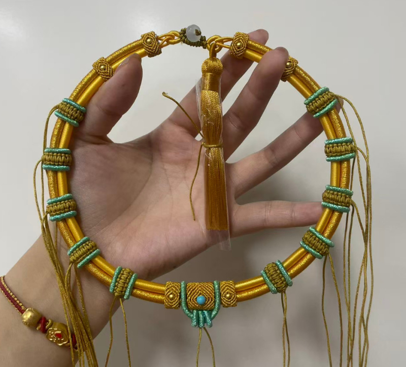 Vaikų vėrinys iš vielos, etninis stilius, U formos, O grandinė, daugiasluoksnis