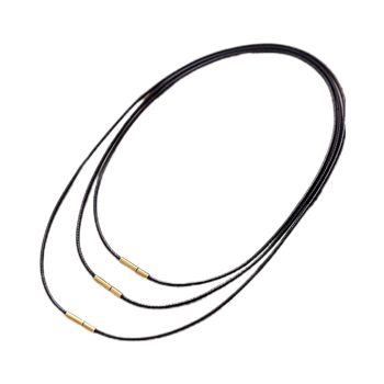 Kožna ogrlica s užetom, unisex, obim 41–50 cm, težina ~1,3 g, jednostavan stil