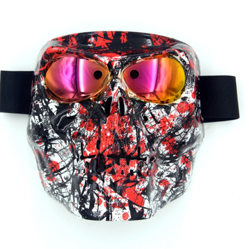 Off-road motociklu brillēm, modeļa M004, PC rāmis, paredzētas sacīkstēm, saderīgas ar galvas lentas brillēm.