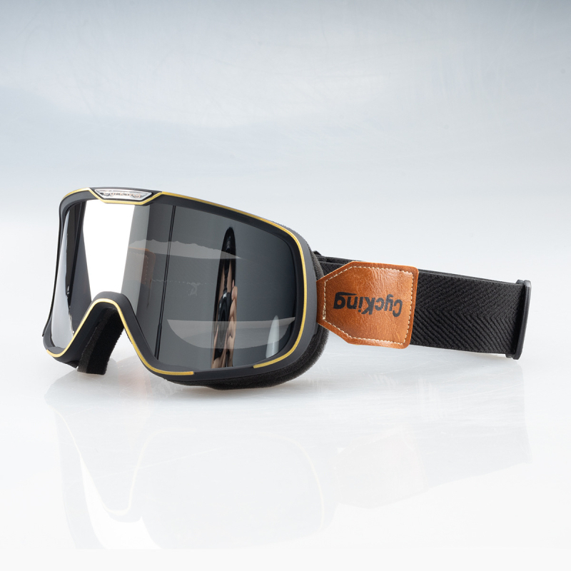 Velosipēdu brilles ar ABS korpusu, modelis 20060, pretvēja, saderīgas ar galvas joslā brillēm