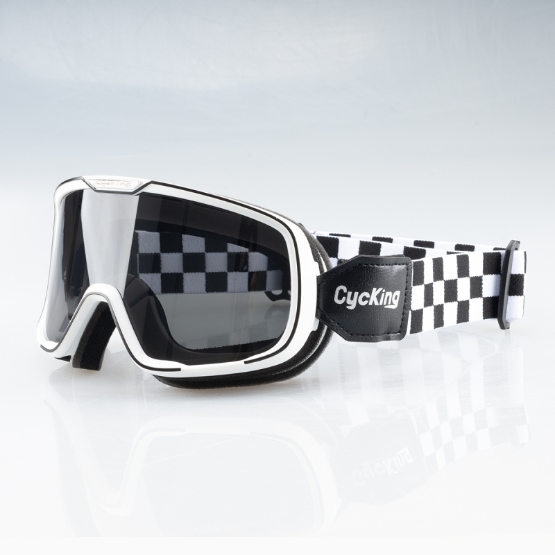 Velosipēdu brilles ar ABS korpusu, modelis 20060, pretvēja, saderīgas ar galvas joslā brillēm