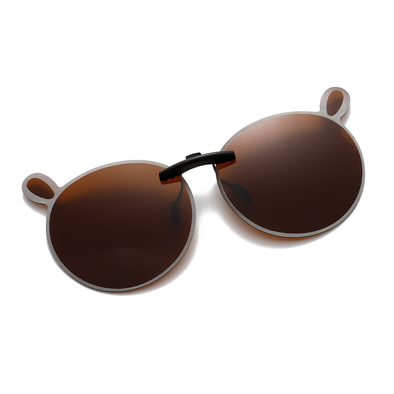 Dječje clip-on polarizirane sunčane naočale UV400 TAC leće, metalni okvir