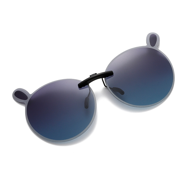 Dječje clip-on polarizirane sunčane naočale UV400 TAC leće, metalni okvir