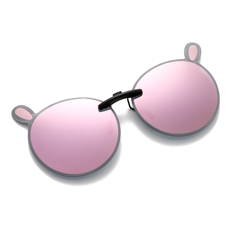 Dječje clip-on polarizirane sunčane naočale UV400 TAC leće, metalni okvir