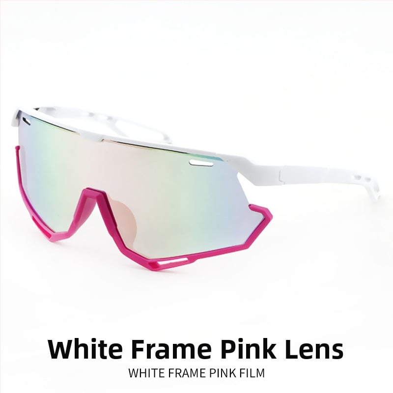 Bērnu velosporta brillēs ārējiem sporta veidiem, UV400 aizsardzība, pilns rāmis, lēcas PC, kvadrātveida forma