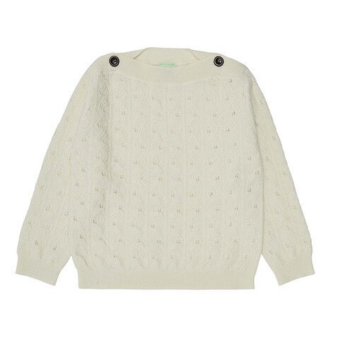 Bērnu vilnas džemperis ar kapuci, 100% vilna, vecums 1–3 gadi, garas piedurknes, apaļš kakla izgriezums