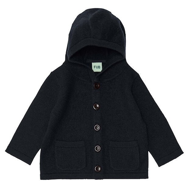 Bērnu vilnas džemperis ar kapuci, 100% vilna, vecums 1–3 gadi, garas piedurknes, apaļš kakla izgriezums