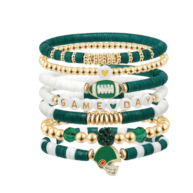 Rokassprādze no mīksta māla ar pilējošas eļļas apdari, universāls streetwear stils, roku aksesuārs