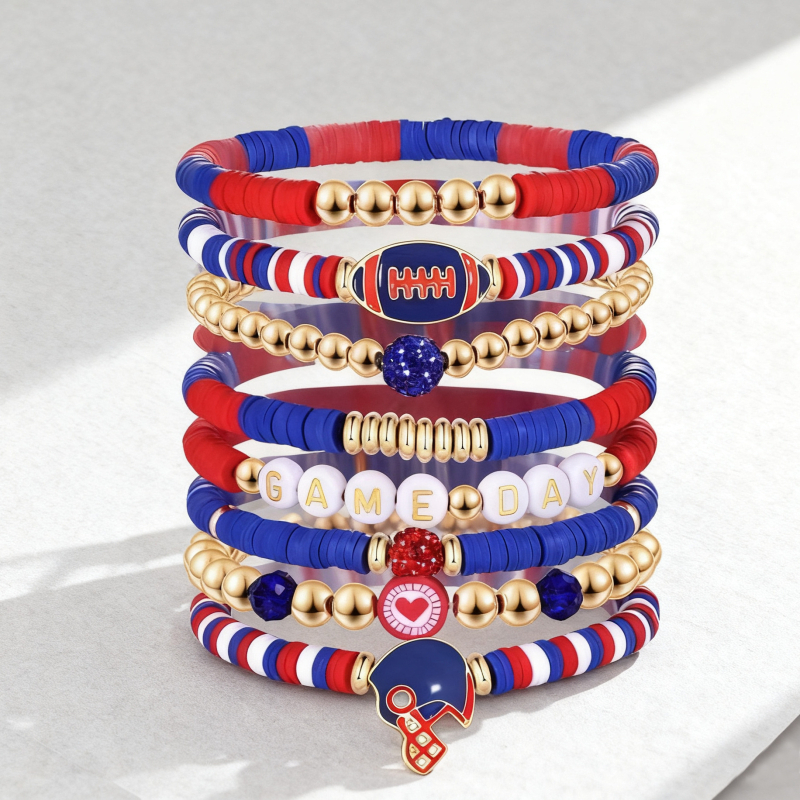 Rokassprādze no mīksta māla ar pilējošas eļļas apdari, universāls streetwear stils, roku aksesuārs