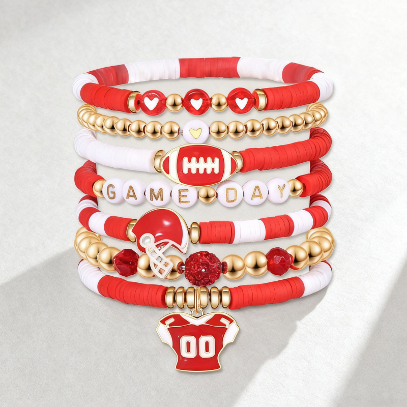 Rokassprādze no mīksta māla ar pilējošas eļļas apdari, universāls streetwear stils, roku aksesuārs