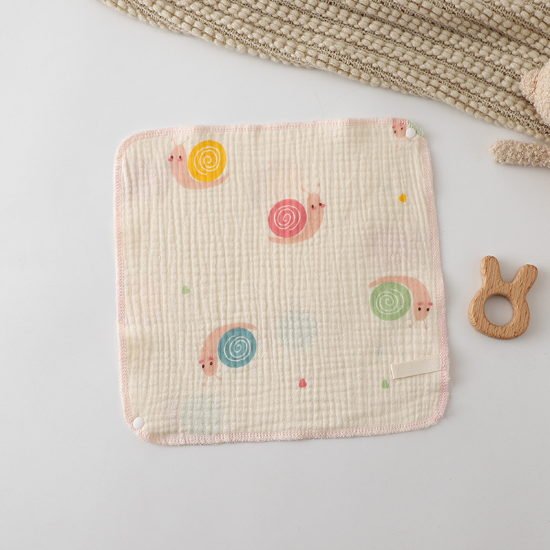 Drool lakats zīdaiņiem, 100% kokvilnas marle, karikatūras raksts, Lazy Cat, universāls