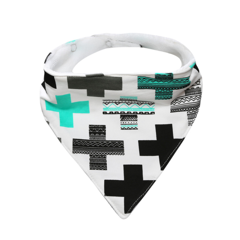 Zīdaiņu trīsstūrveida lūdzi ar divām aizdēmēm, kokvilna, uzsūcoša, zīmējums ar dzīvniekiem/animācijām, piemērots zīdaiņiem un bērniem līdz 3 gadu vecumam