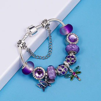 Sieviešu rokassprādze no sakausējuma, sirdsformas, elektroplakēts pārklājums, svaigs un salds stils, kā tūrisma suvenīrs