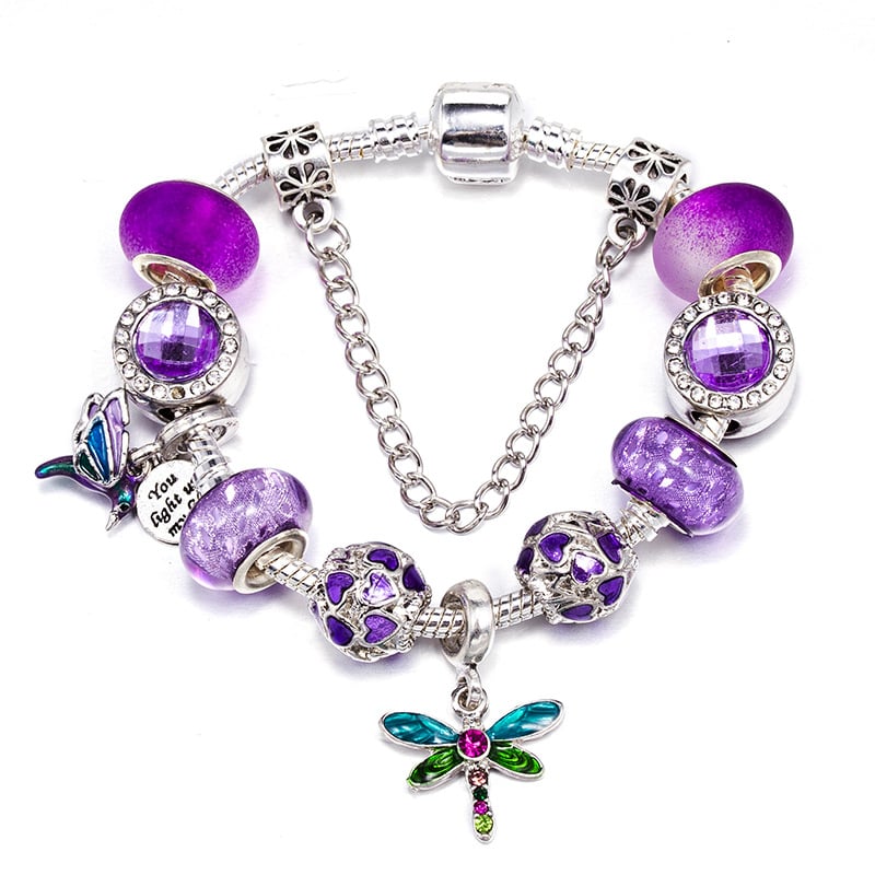 Sieviešu rokassprādze no sakausējuma, sirdsformas, elektroplakēts pārklājums, svaigs un salds stils, kā tūrisma suvenīrs