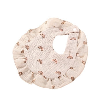 Divslāņu marles siekalām domāts salvetes bērniem (divslāņu; marle; 100% kokvilna)