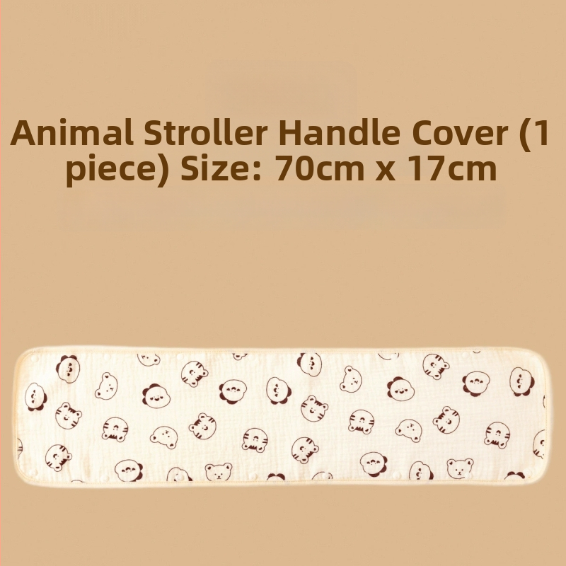 Mimuhouse Bērnu ratiem siekalām dvielis - marle, 100% kokvilna, absorbcija, universāls, 0–3 gadi