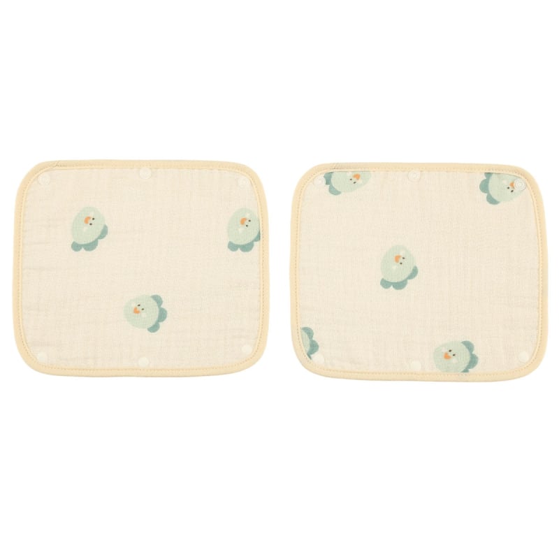 Mimuhouse Bērnu ratiem siekalām dvielis - marle, 100% kokvilna, absorbcija, universāls, 0–3 gadi