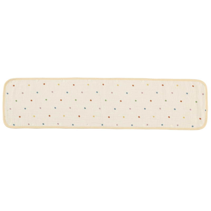 Mimuhouse Bērnu ratiem siekalām dvielis - marle, 100% kokvilna, absorbcija, universāls, 0–3 gadi