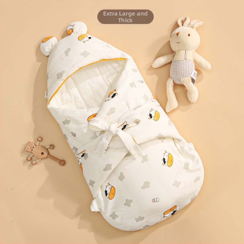 Zīdaiņu gulēšanas somiņa no 95% kokvilnas, pildījums 100% kokvilna, visu sezonu lietošanai, zīdaiņiem, Bolin Lily