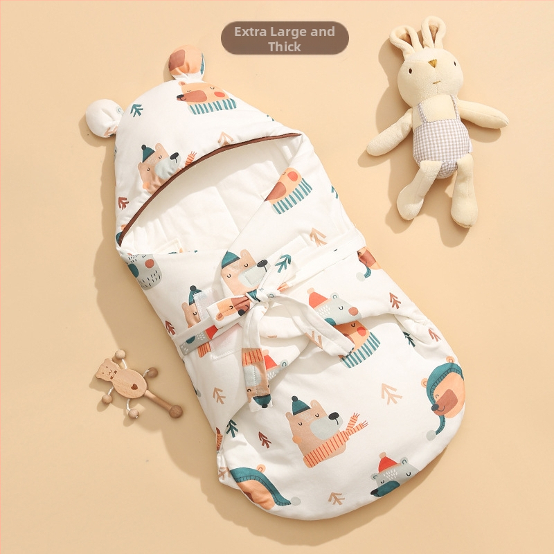 Zīdaiņu gulēšanas somiņa no 95% kokvilnas, pildījums 100% kokvilna, visu sezonu lietošanai, zīdaiņiem, Bolin Lily