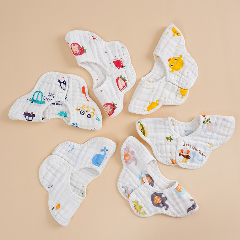 Meen Bear Csecsemő Nyálkendő – géz, egyszálas, egyszerű szövet, 23 g, felszívódás 0–5 s