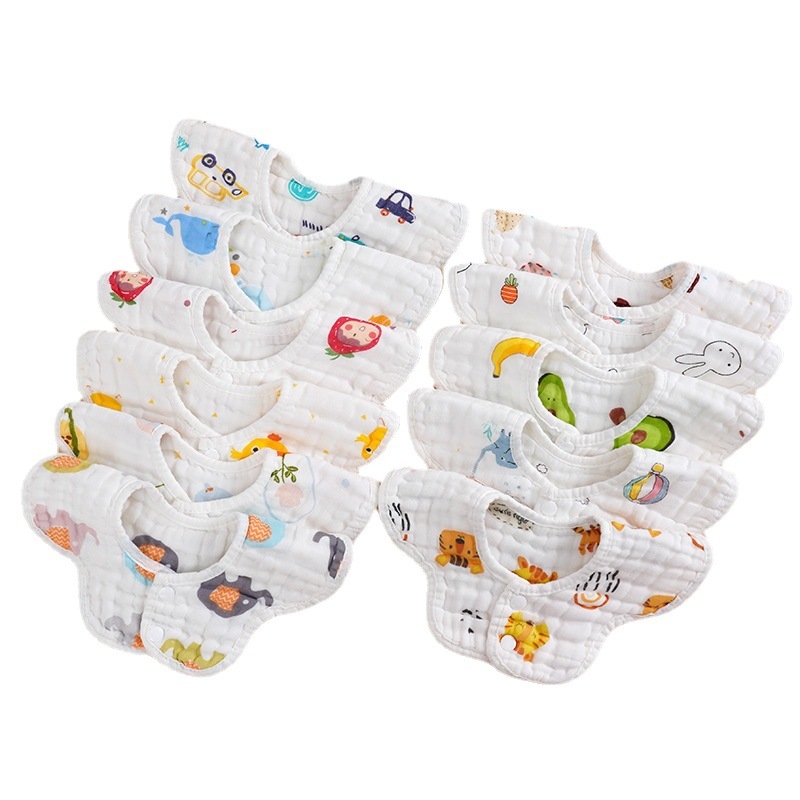 Meen Bear Csecsemő Nyálkendő – géz, egyszálas, egyszerű szövet, 23 g, felszívódás 0–5 s