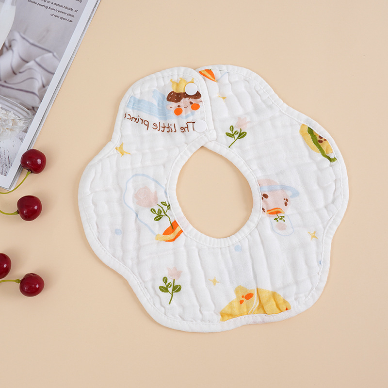 Meen Bear Csecsemő Nyálkendő – géz, egyszálas, egyszerű szövet, 23 g, felszívódás 0–5 s