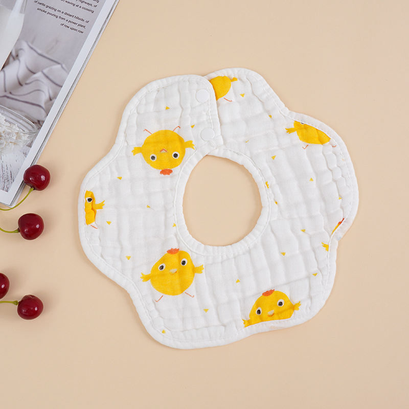 Meen Bear Csecsemő Nyálkendő – géz, egyszálas, egyszerű szövet, 23 g, felszívódás 0–5 s