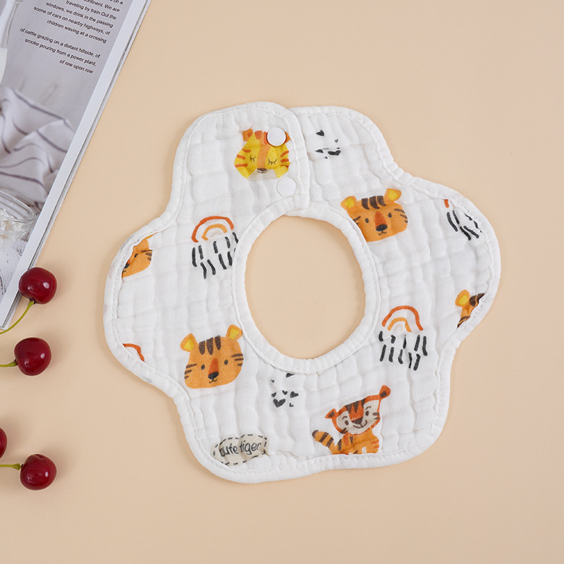 Meen Bear Csecsemő Nyálkendő – géz, egyszálas, egyszerű szövet, 23 g, felszívódás 0–5 s