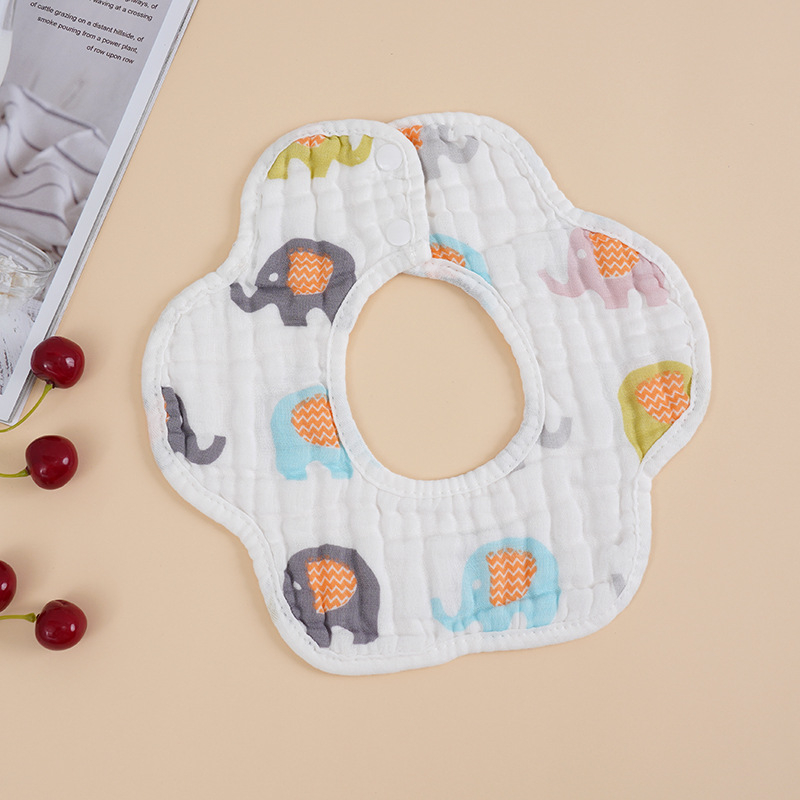 Meen Bear Csecsemő Nyálkendő – géz, egyszálas, egyszerű szövet, 23 g, felszívódás 0–5 s