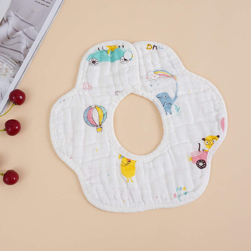 Meen Bear Csecsemő Nyálkendő – géz, egyszálas, egyszerű szövet, 23 g, felszívódás 0–5 s