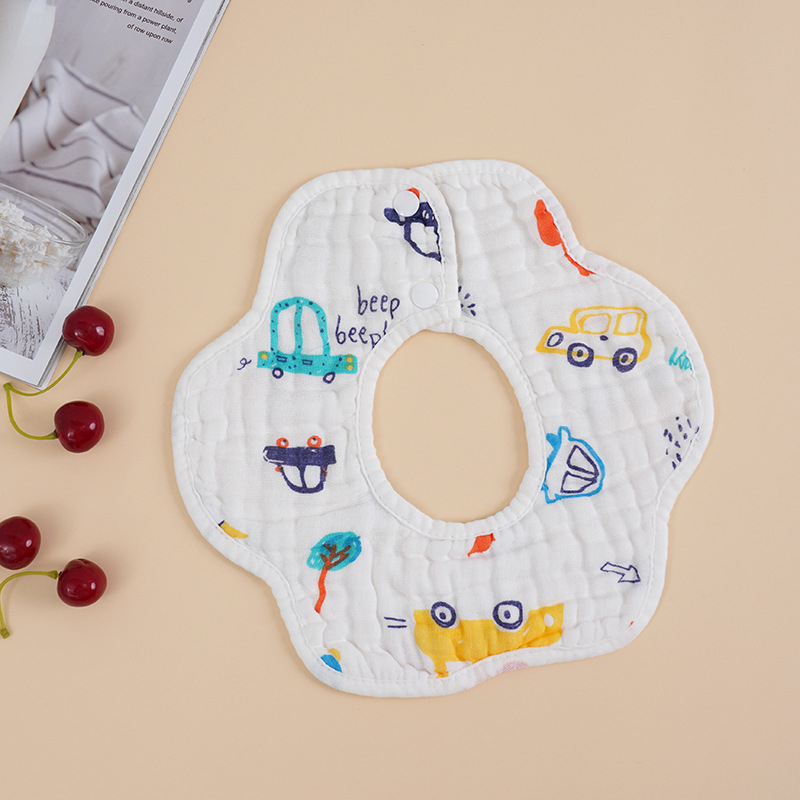 Meen Bear Csecsemő Nyálkendő – géz, egyszálas, egyszerű szövet, 23 g, felszívódás 0–5 s