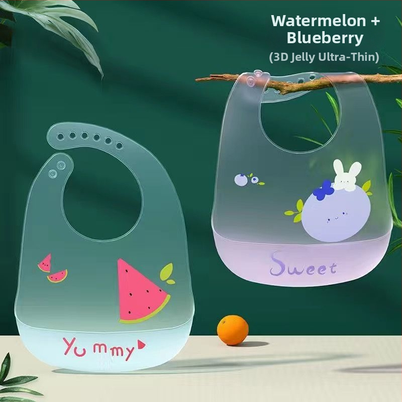 Nedrošīgs bērnu ēdienu bibs - bellyband, poliestera audums ar kokvilnas sastāvu, piemērots 3–8 gadu vecumam