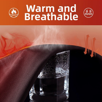 Moterų žiemos terminis slidinėjimo komplektas – spaudiniai, ilgomis rankovėmis, apvalus kaklas, be pamušalo, poliesteris 91–95%, viršus ir apatiniai