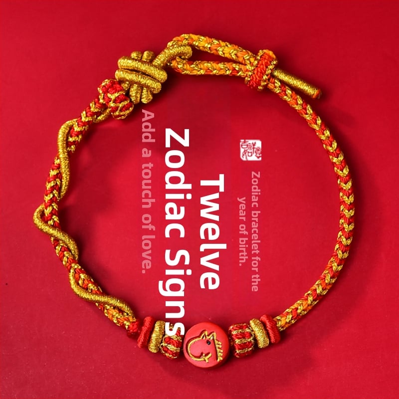 Rokas adīta auklas rokassprādze, etniskā stila, unisex, rudens 2025 izlaidums